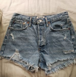 AGOLDE Parker vintage cutoff shorts in swapmeet